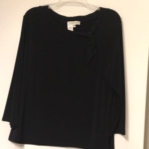 COLDWATER CREEK black knit top